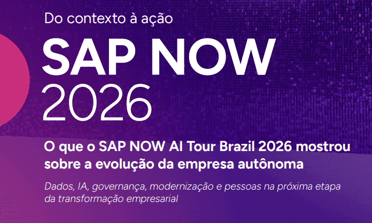 E-book com insights do SAP NOW 2026